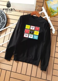 prada sweatshirt manches longues pour homme s_12b201b